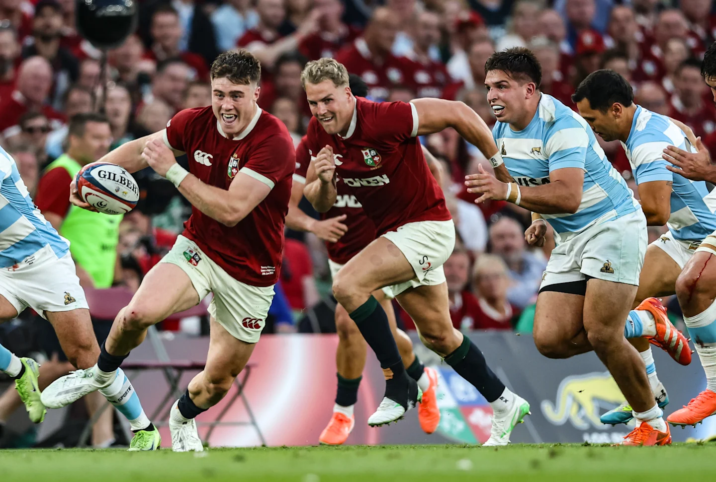 Bill Freeman Rugby Tommy Freeman loving life with Lions - The British & Irish Lions Website