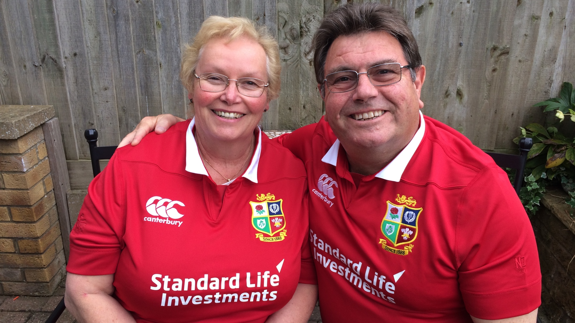Fan Feature: Lions fans Nigel and Valerie Burt ecstatic ahead of their own Tour