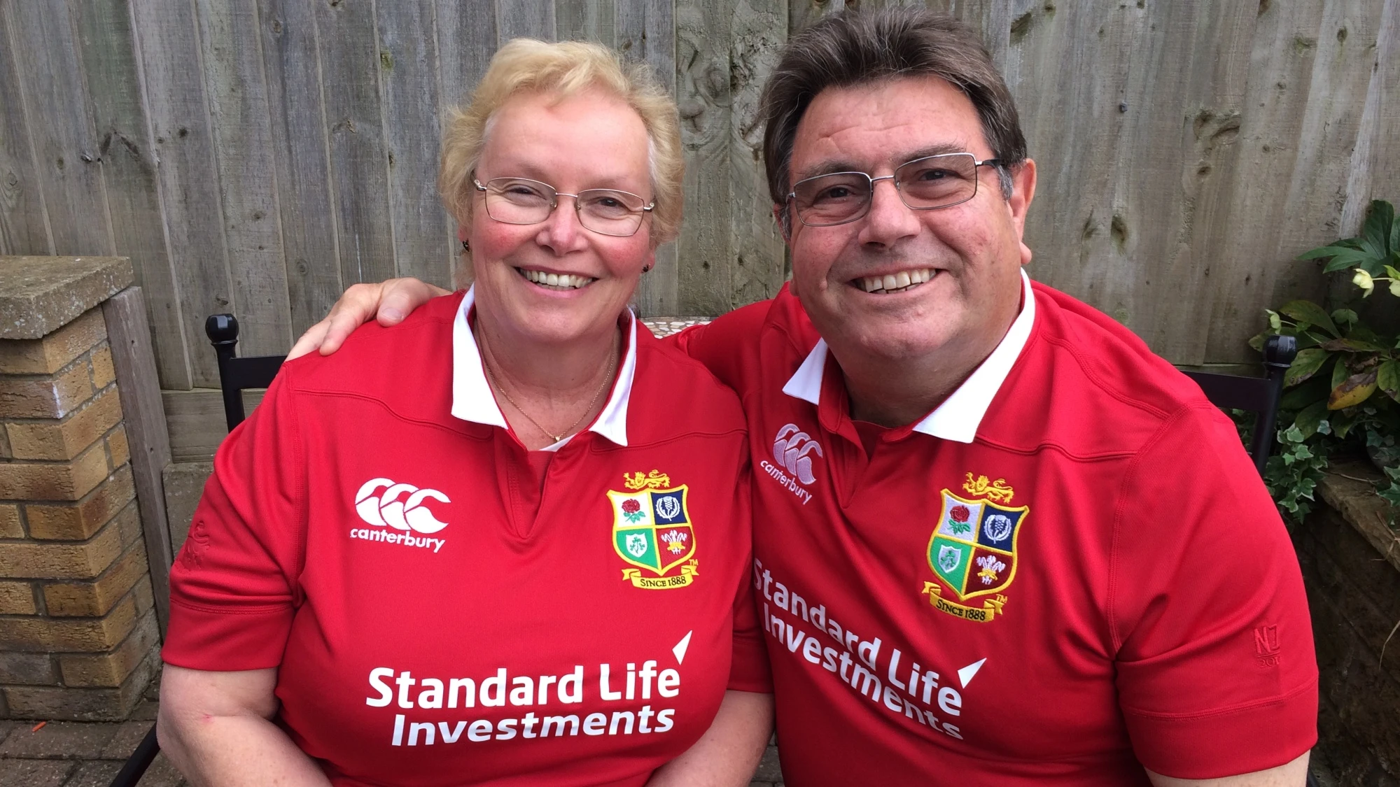 Fan Feature: Lions fans Nigel and Valerie Burt ecstatic ahead of their own Tour