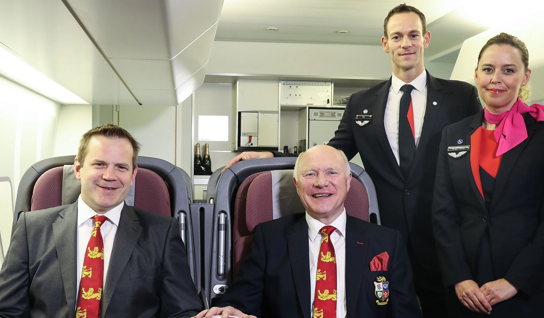 Lions take off with Qantas