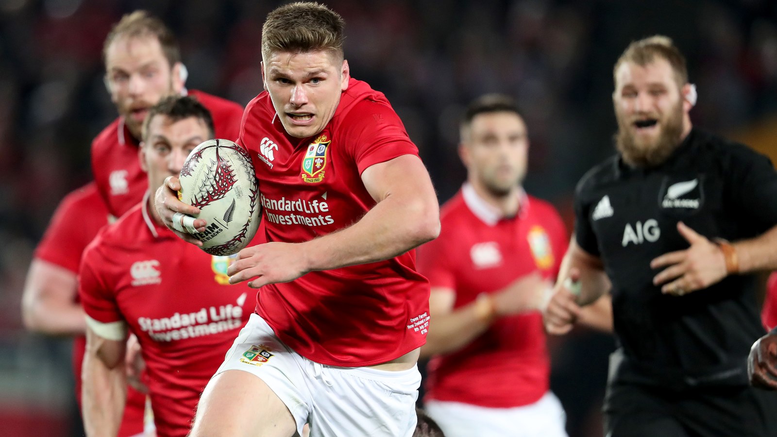 Strong Lions contingent selected in England's Six Nations squad