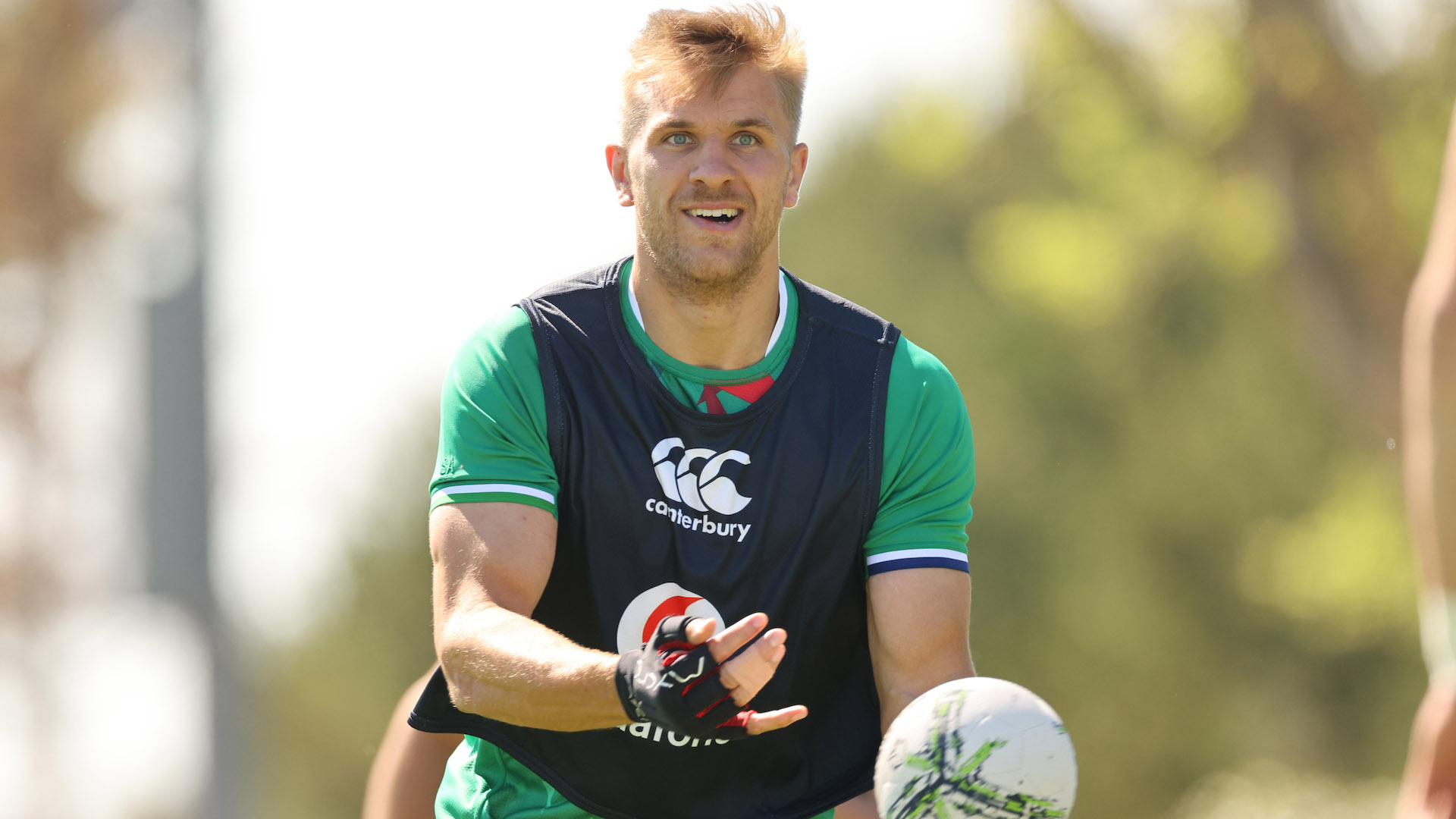 Harris on THAT announcement video, Kolbe shirt swap and living the dream