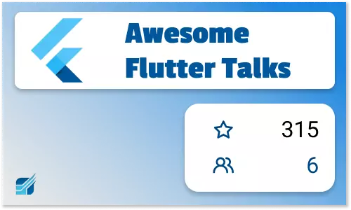 Awesome Flutter Talks Card