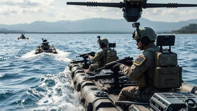 Advances in Autonomous Maritime Systems for Crossing Liquid Gaps: A Case Study of the U.S. Army Maneuver Support & Protection Integration Experiment 2025. River crossing and bridge installation from floating pieces autonomously.