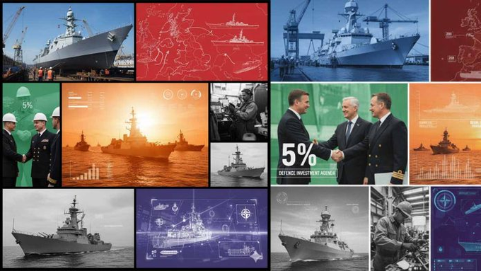 Minilateral Shipbuilding after NATO's "Neglected Child": A Tri-National Path for the United States, the United Kingdom, and France under the 2035 5% Defense Investment Agenda with full analysis for increasing shipbuilding.