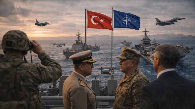 US-Turkey Defense Convergence and Strategic Actors in the Mediterranean Amid NATO Evolution! The world is preoccupied with the strike on Iran, Greece is interested in Turkey and its relations with the US, and once again Turkey did not help the US!