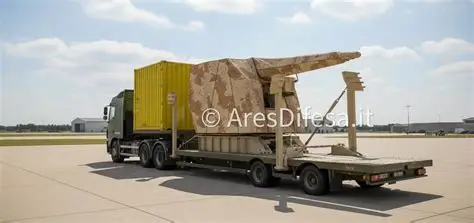 Leonardo presents the Hystrix 76 ADS air defense and anti-UAS system, a 76mm naval gun mounted on a towed platform. I look forward to seeing the prototype and its radar interface, the threats have grown, it is a solution.