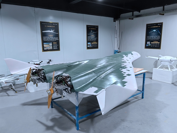China has unveiled a twin-engine PD-2900 kamikaze drone from the conceptual Russian-Iranian UAV series "Geranium"-Shahed. Its declared flight duration is 12 hours with a range of up to 2,500 kilometers and a speed of up to 250 km/h.