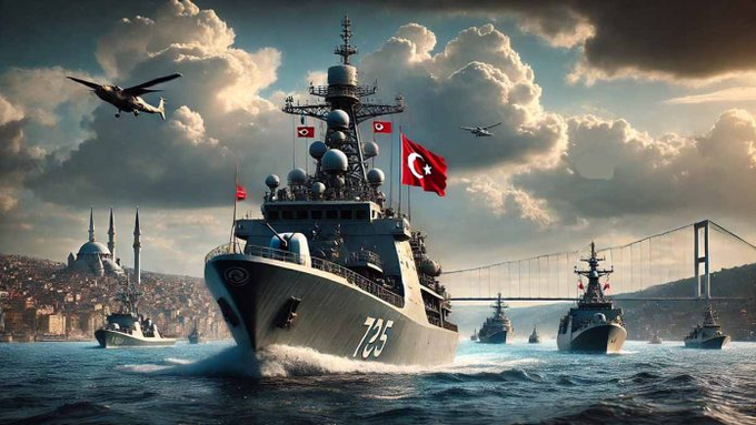 Navigating the Montreux Convention: Turkey's role in shaping the naval dynamics of the Black Sea amid a possible Russian-Ukrainian ceasefire in 2025! Is Erdogan looking for an opportunity to open the straits again after 2022, they wonder?