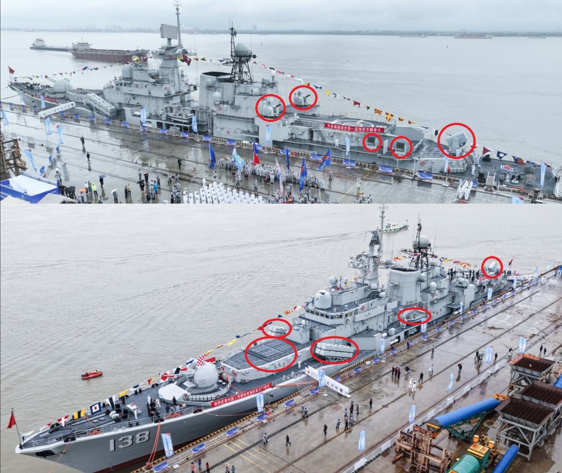 PLAN Unveils Fully Modernized Taizhou Destroyer on Navy's 77th Anniversary Global Defense! Tremendous Changes, Huge Increase in Combat Capability, Major Improvements.