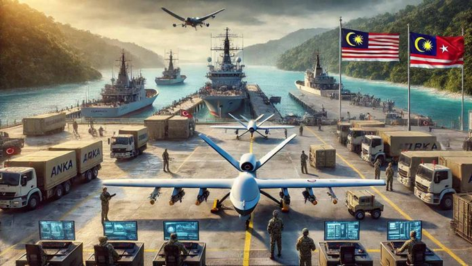 Strategic Strengthening of Malaysia's Air and Maritime Defense through the Integration of Turkish Aerospace ANKA MALE-UAS and Coastal Expeditionary Ships in 2025. Sleep peacefully in Greece with what is happening around us