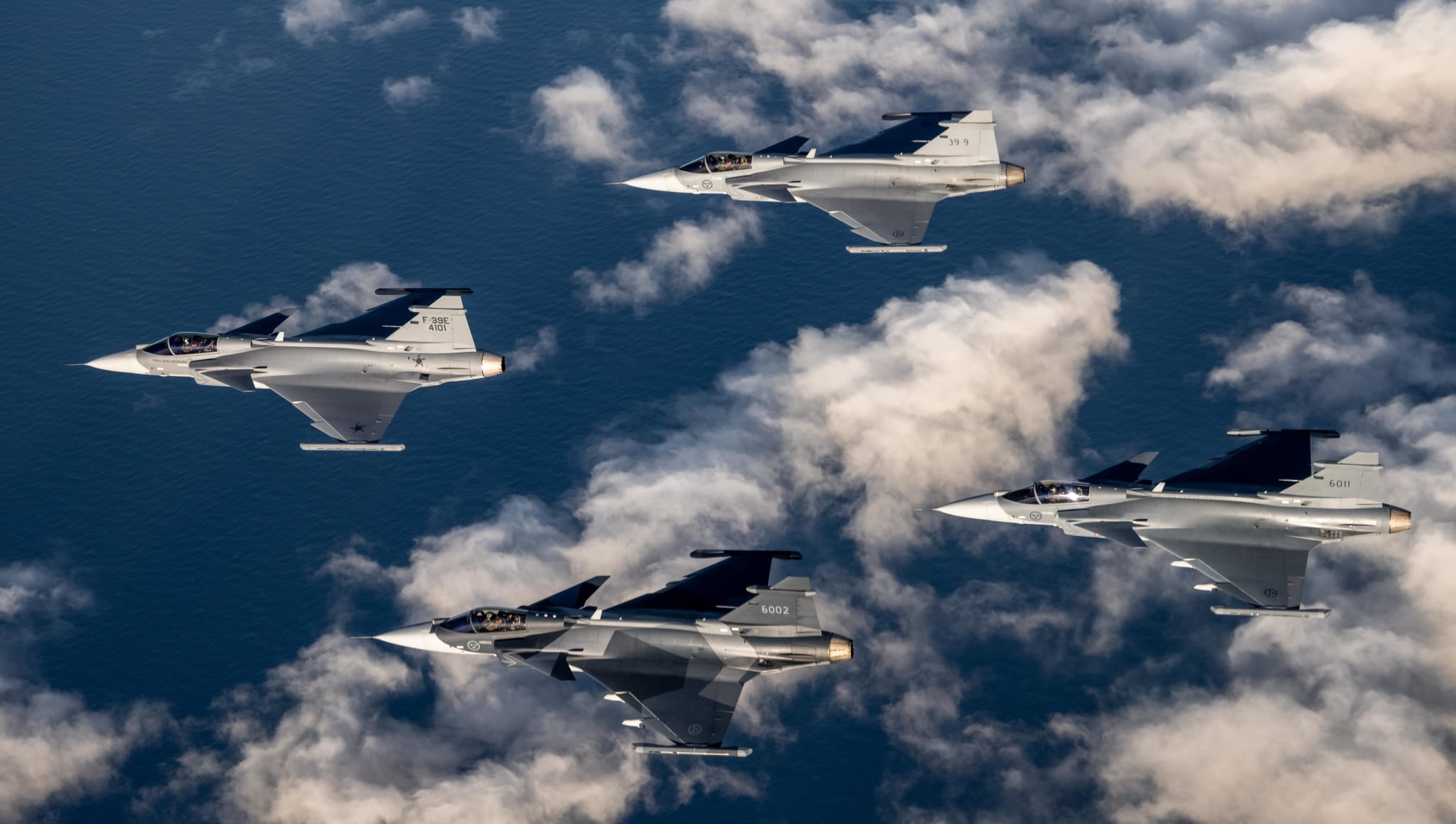 Control of the Electromagnetic Spectrum - creating air dominance. Decisive Combat Capability created by the Gripen E's state-of-the-art Electronic Warfare System
