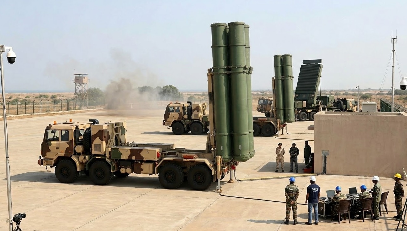 DRDO Completes Initial Development Trials for Project Kusha Long-Range Air Defence System