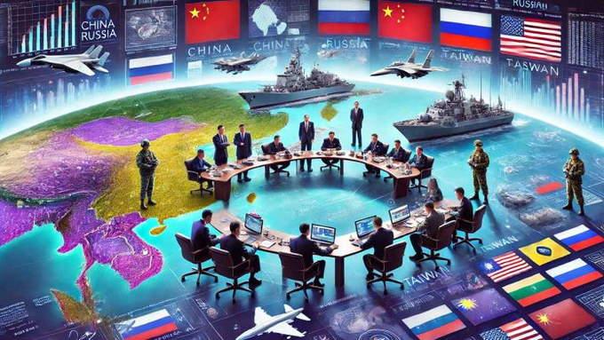 Geopolitical Interactions and Strategic Calculations: The Sino-Russian Relationship and the Possible Taiwan Treaty in the Context of Global Power Dynamics. China does not want to attack Taiwan and some are trying to force it to do so.