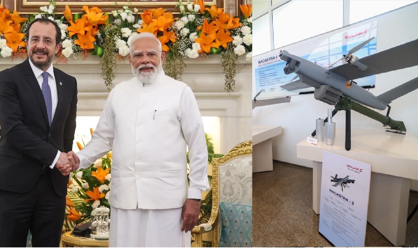 Cyprus Expresses Interest in India-Made Nagastra-1 Drone Used During Operation Sindoor
