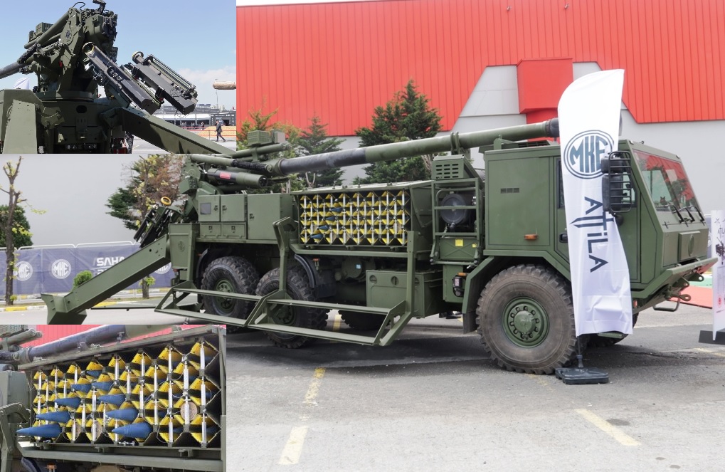 MKE Unveils Attila 155/52 mm Truck-Mounted Self-Propelled Howitzer for Rapid Shoot-and-Scoot Operations at SAHA Expo 2026 