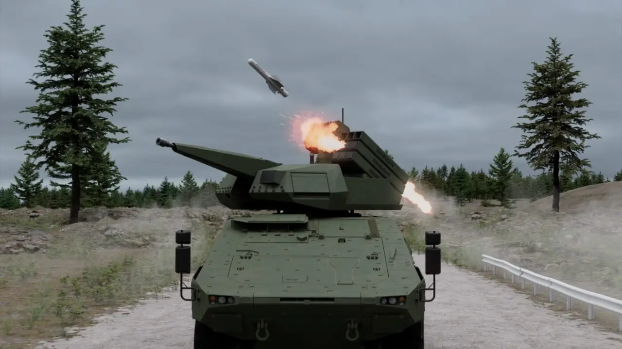 Germany strengthens its defense against drones with the purchase of MBDA's latest high-tech marvel: the DefendAir missile DefendAir anti-drone air defense system, on a Boxer chassis with a Skyranger 30 turret
