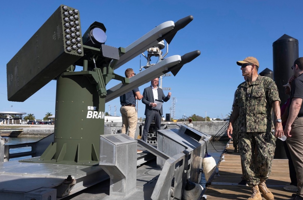 Sierra Nevada Demonstrates 360° Counter-Drone BRAWLR Air Defense System During FLEX 2026