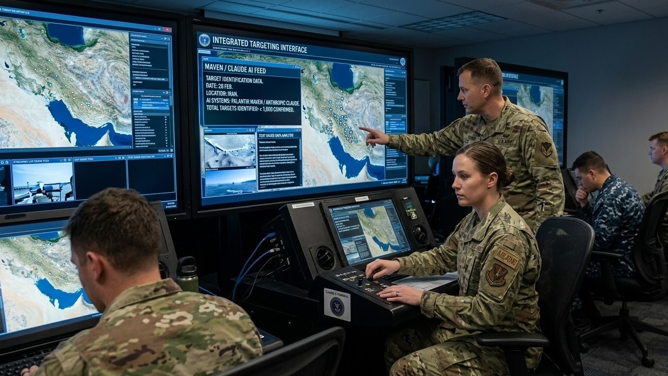 Pentagon used Anthropic's Claude AI and Palantir Maven to identify 1,000 targets in Iran strikes