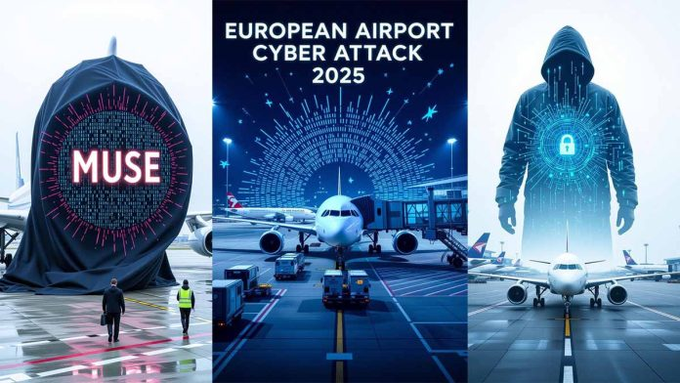 Cyberattack on European Airports 2025: MUSE Disruption and State Shadows! The attacks have been going on for decades and unfortunately the situation has not improved as it should. In general, the EU is vulnerable to cyberattacks in all countries