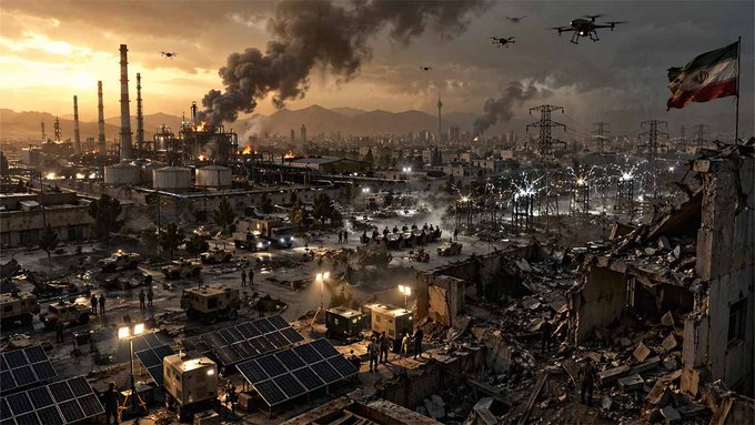 War Damage, Energy Resilience and Negotiation Leverage in Iran after Operation Epic Fury. All scenarios, tables and the future specifically and generally for humanity will follow with new large-format articles with new data