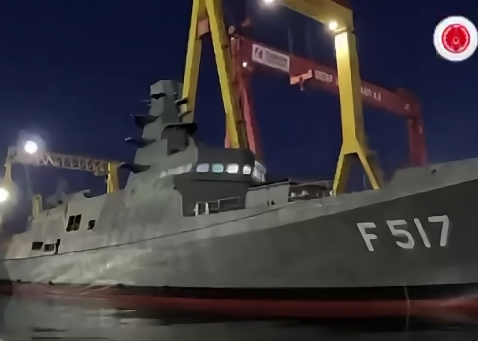 Sedef Shipyard launched the 3rd Turkish Istif-class frigate! The construction of warships in Turkey is huge and will surpass large countries. In Greece, the construction of warships is prohibited, why will you explain it to us, Nikos Dendias?