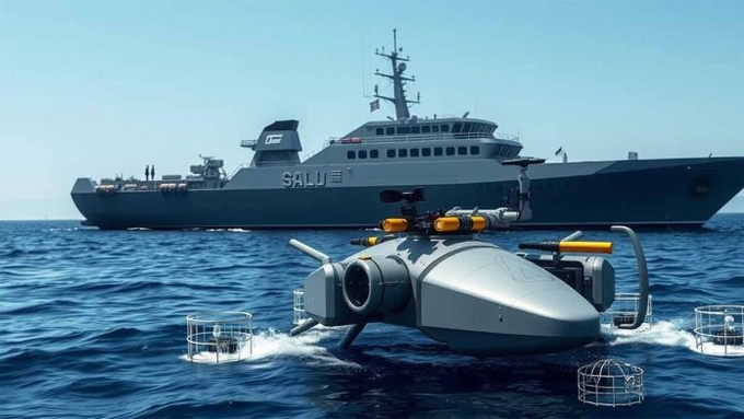 Advances in Autonomous Minesweepers: The Royal Navy's Block 1 Minesweeping Program and the Integration of Unmanned Surface Vehicle Systems! The big problem of protecting ports from various underwater threats.