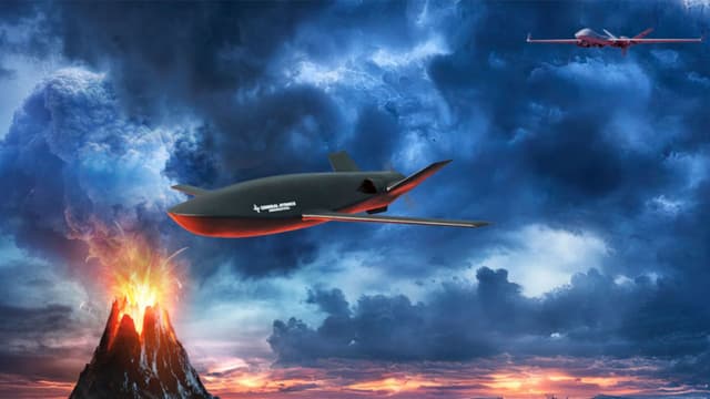 US spy drone gets 9-foot robotic operator with 750-mile range to boost strike power PELE has an 11-foot (3.35-meter) wingspan and is powered by a 16-horsepower engine.