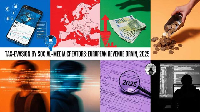 EXCLUSIVE REPORT – Tax Evasion by Social Media Creators: European Revenue Losses, 2025. Yes, the grandmother who sold weed is to blame for tax evasion in Greece, not the internet. We lack these to build weapons systems