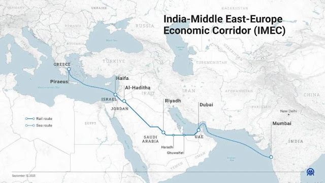 Crashing the Corridor? How Trump is derailing India's top trade goal! In Greece, the Defense Ministry, Foreign Ministry and Maximou cannot grasp and understand the opportunity for cooperation with India and the geopolitical developments in the region.