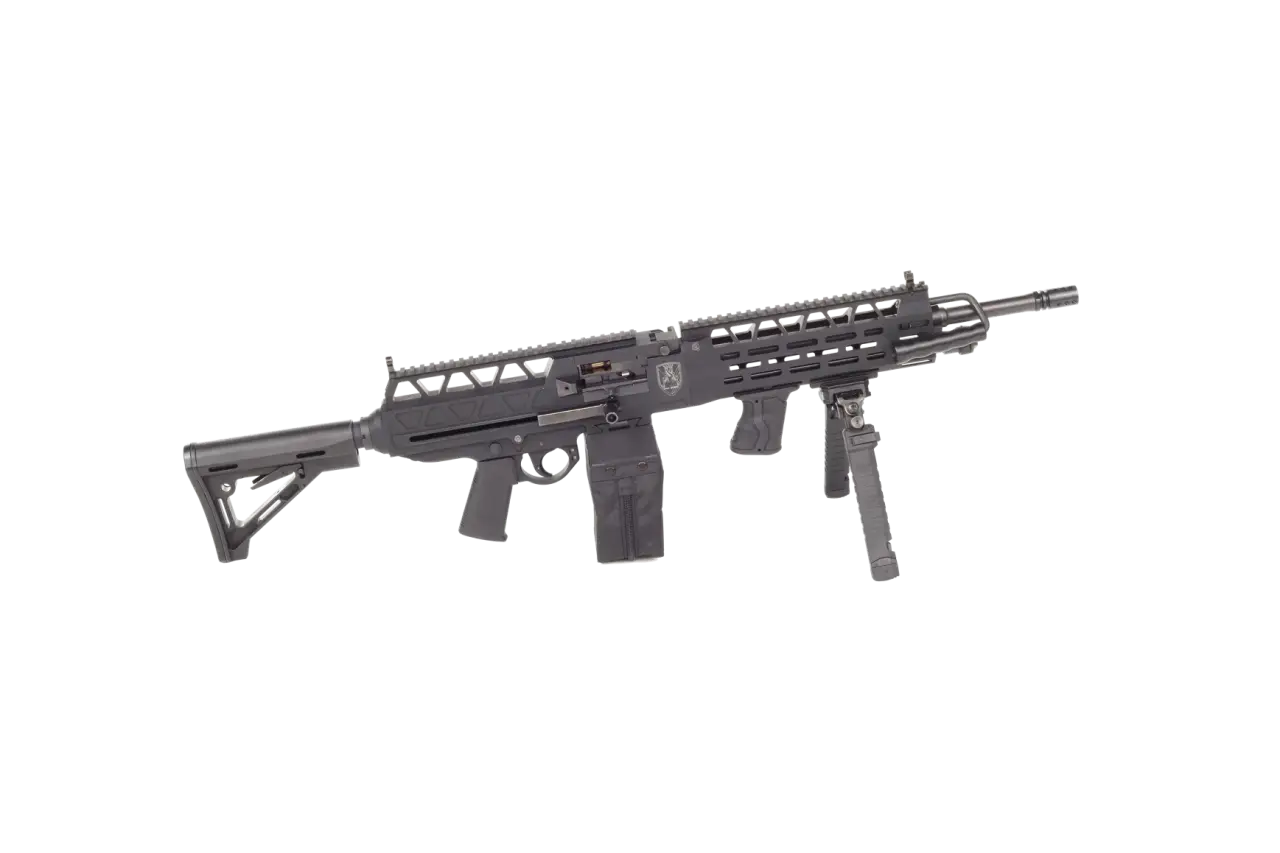 The Czech company Defense and Security Service PLC has presented a promising light machine gun of its own design, the PZD Mk 24. This weapon is intended for various infantry units and is designed to improve their overall firepower.