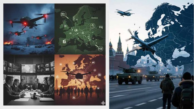 Escalation of Hybrid Warfare in Europe: Russian Drone Invasions and Disinformation Campaigns in 2025. The EU is monitoring our publications to ensure we are not spreading disinformation when hybrid threats are made by Russia.