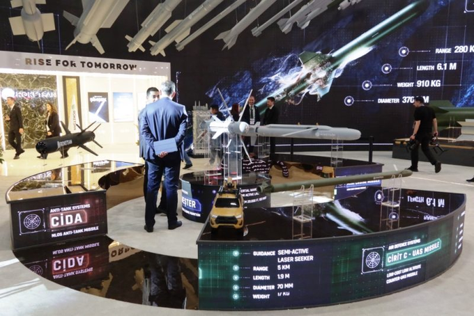 Saha Expo 2026 – Roketsan debuts four new missiles, Neşter, Cida, Mini Cruise Missile and Cirit C-UAS/MKE Unveils New Laser Weapon, Enfal-17 Missile and Acoustic Sensor for Tolga Air Defence System