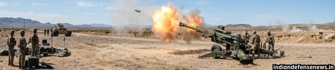 Armenia Tests Newly Procured Indian Trajan 155mm Howitzers in Live-Fire Drill 