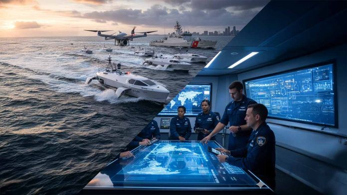 The US Coast Guard Robotics Revolution: Forging Autonomous Sea Defenders in the Shadow of the Geopolitical Currents of 2025. China sends its merchant ships from the north and the US prepares its response, if war breaks out.