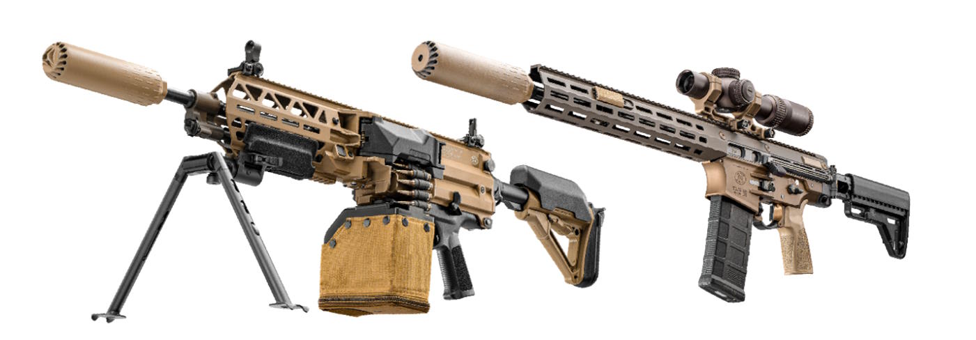 FN America, LLC is pleased to announce that it has delivered test and evaluation samples of two brand new LICC-IWS and LICC-AMG weapon systems along with ammunition, a machine gun and an automatic rifle were delivered to the US ARMY