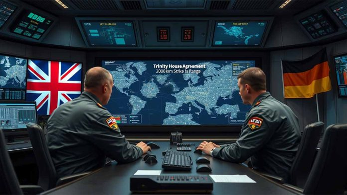 Anglo-German Defense Cooperation in 2025: Strategic Implications of the Trinity House Agreement and the Development of a 2000 Kilometer Deep Precision Strike Weapon. France does not want cooperation with Italy, the breakup of the EU and Greece absent!