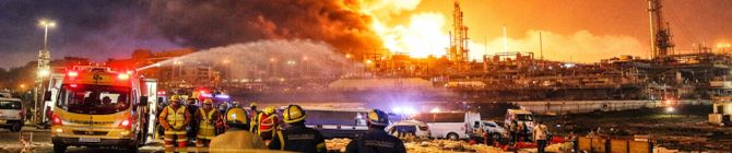 Twelve Indians among 13 dead in an explosion at a natural gas plant in Qatar, the destruction is enormous, we don't know how many years it will take for the plant to operate again & in Kozani, excavators were blown up at the Mavropigi lignite mine