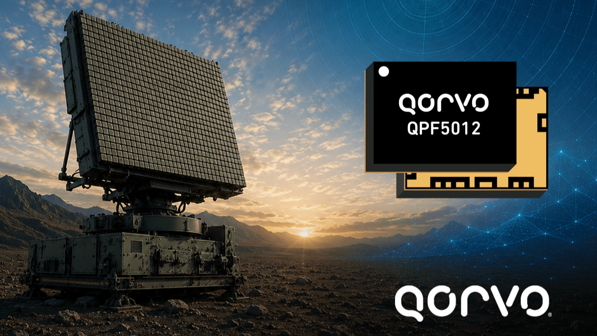 QPF5012 8.5-10.5 GHz 10 W Transceiver Unit! Fingernail-sized transmitter/receiver unit: The US is developing a mini radar! Full analysis, technical specifications, questions from Bob the Craftsman who knows about soldering irons, screwdrivers