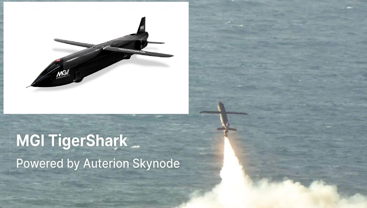 MGI Engineering, Auterion Complete First Flights of TigerShark Deep-Strike UAV in Europe