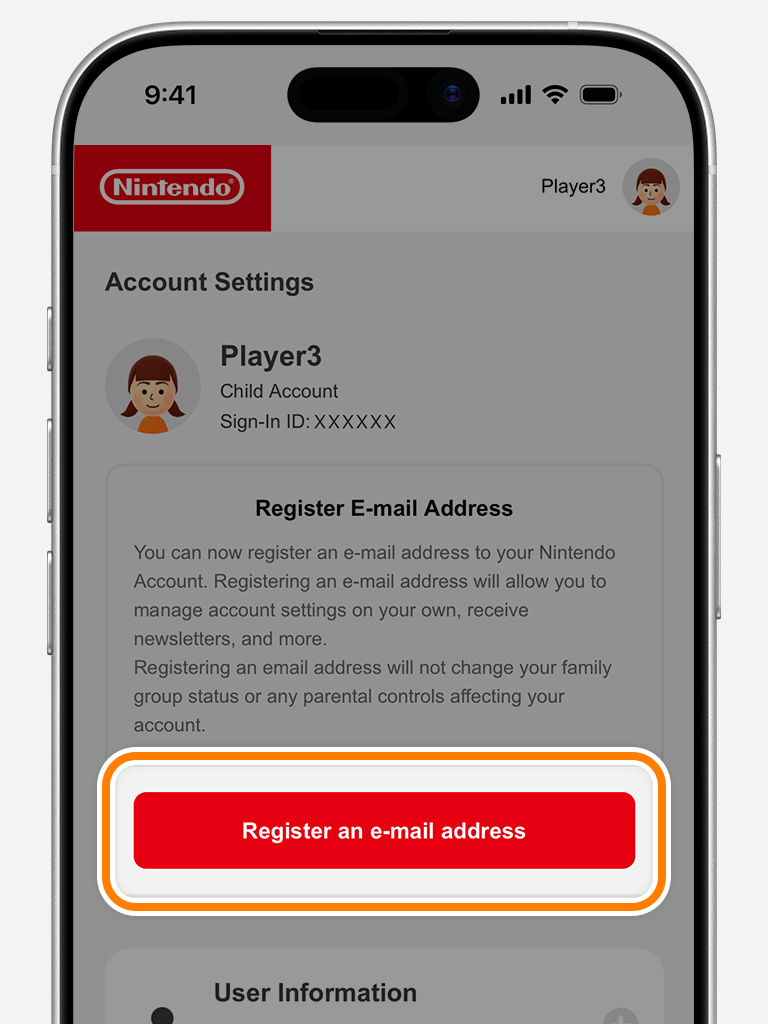 Child Account | Nintendo Account Support | Nintendo Support
