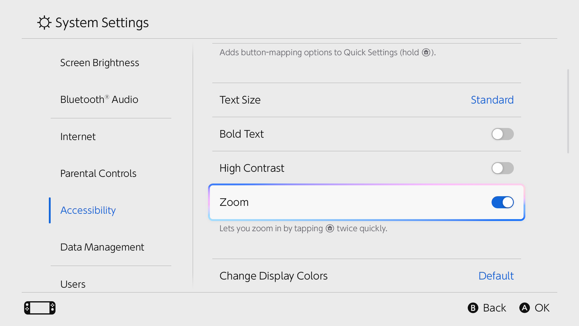 Using the Accessibility Features | Nintendo Switch 2 Support | Nintendo ...