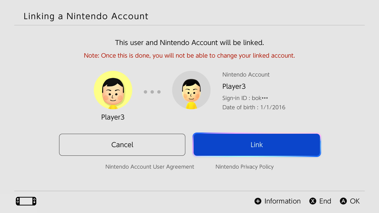 การเพิ่ม User|บริการช่วยเหลือ Nintendo Switch 2|บริการช่วยเหลือ Nintendo