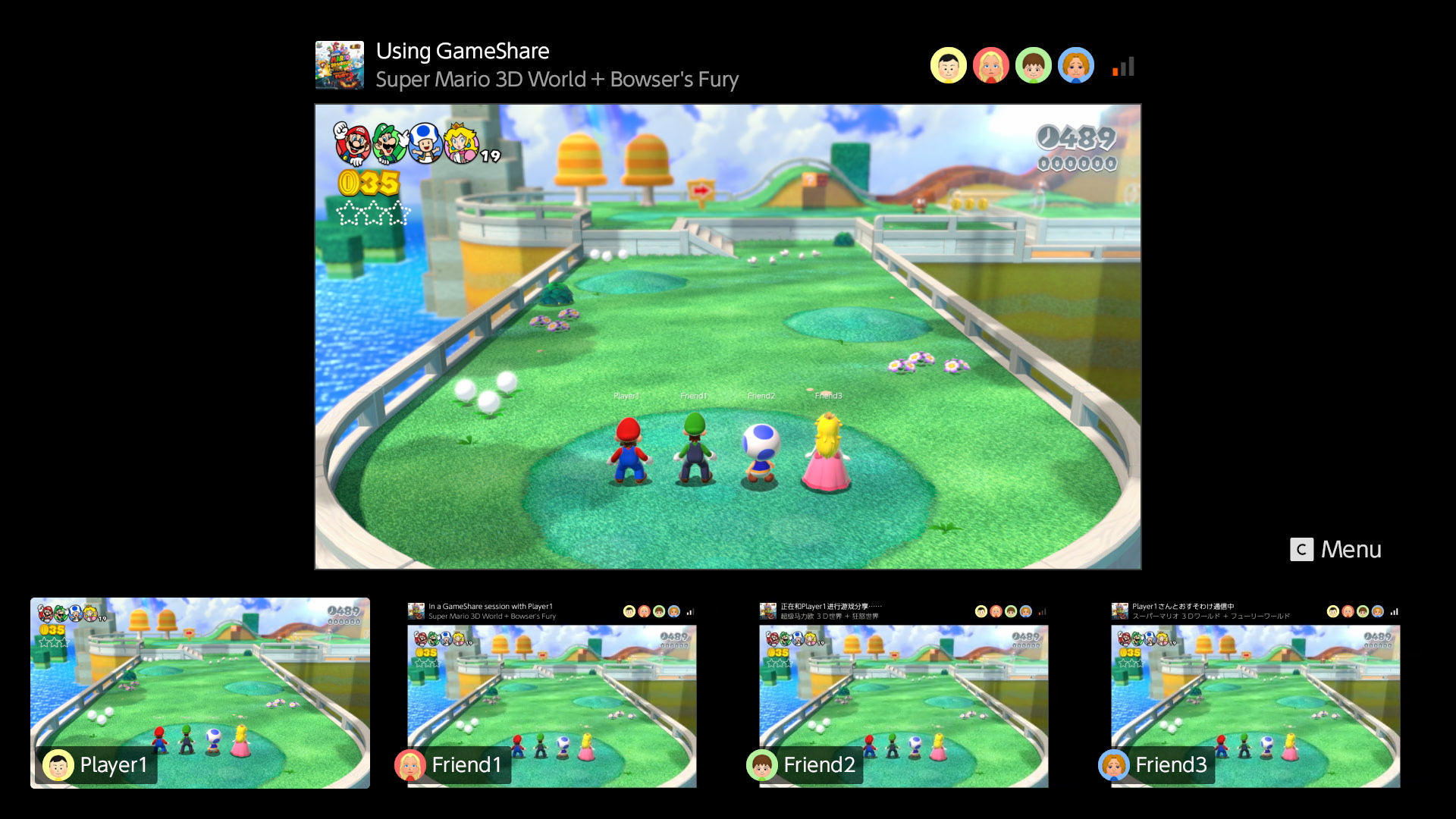 Using GameShare via GameChat | Nintendo Switch 2 Support | Nintendo Support