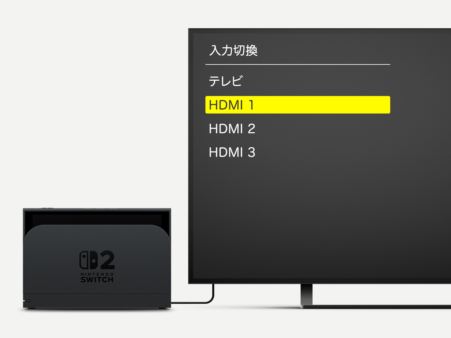 テレビにつないで遊ぶ｜Nintendo Switch 2 サポート｜任天堂サポート