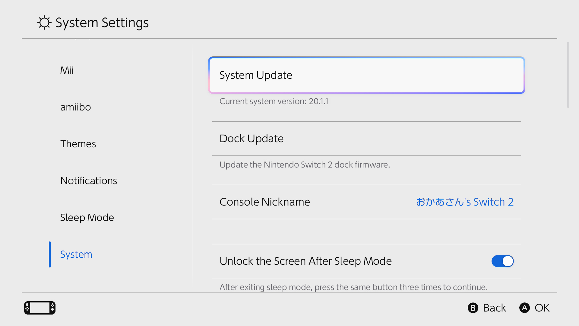 Update Your Console | Nintendo Switch 2 Support | Nintendo Support