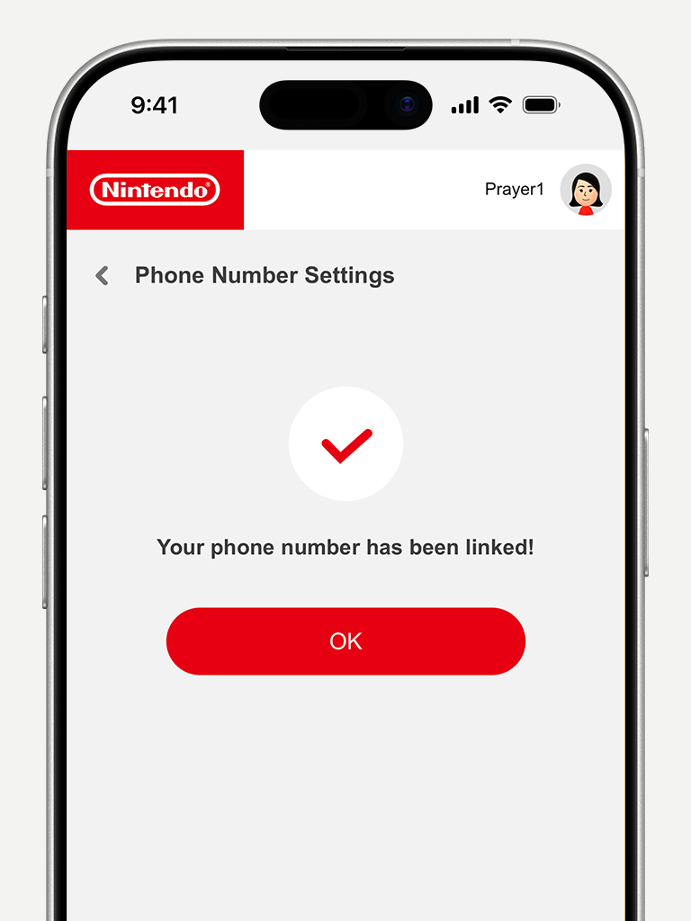 Phone Number｜Nintendo Account Support | Nintendo Support