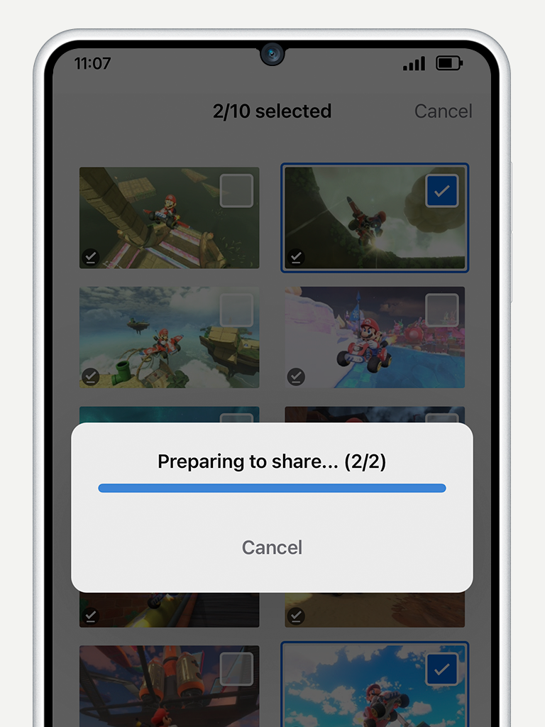 Save to Your Smartphone or Post on Social Media | Nintendo Switch 2 ...