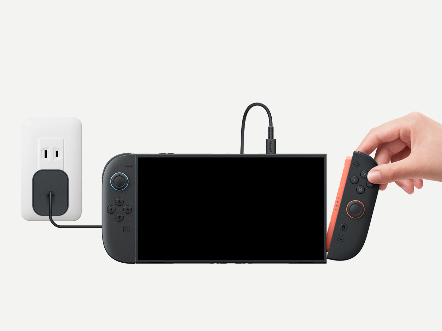 FIRME Nintendo Switch 充電 ケーブル ジョイコン Joy-Con