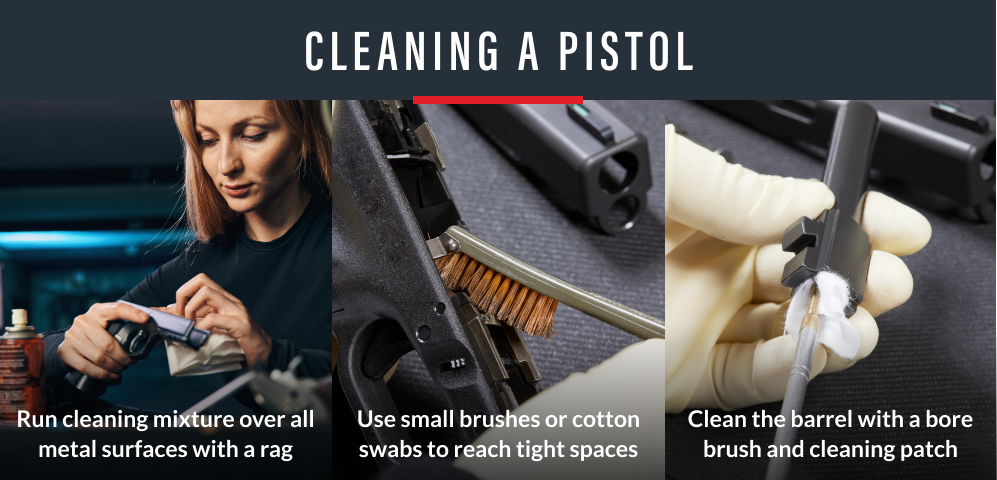 How to Clean a Pistol graphic 2
